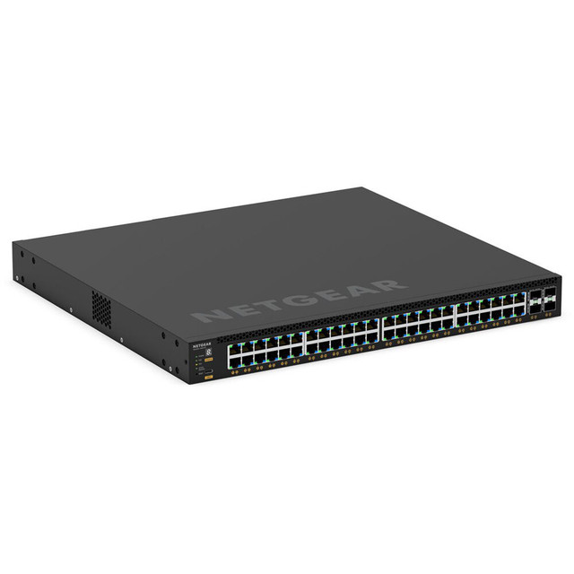 Netgear M4350-48G4XF 48-Port Gigabit PoE+ Compliant Fully Managed AV Network Switch