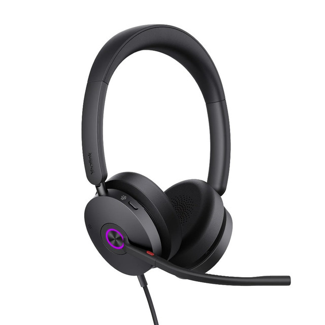 Yealink UH48 Dual UC, Wired USB Headset, USB-C/A