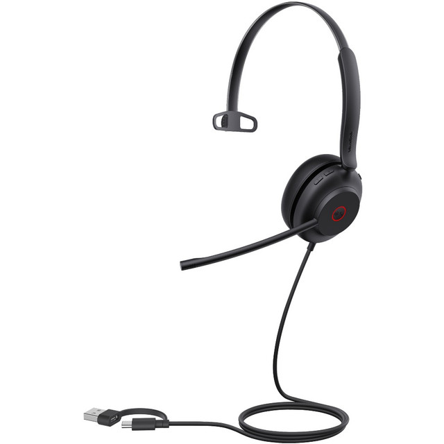 Yealink UH35 Mono MS Teams, Wired USB Headset, USB-C/A