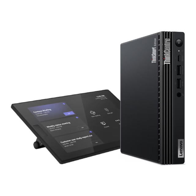 Lenovo ThinkSmart Tiny Kit, Windows 11, 13th Gen Intel Core i3- i3-13100T, 16GB RAM, 256GB SSD
