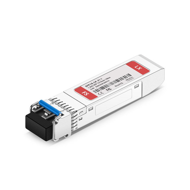 Cisco GLC-LH-SMD Compatible 1000BASE-LX/LH SFP Transceiver Module (SMF, 1310nm, 10km, LC, Industrial, DOM)