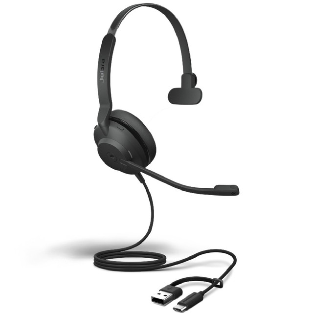 Jabra Evolve2 30 SE UC Mono Headset, USB-C/A (Black)