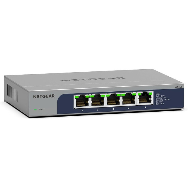 Netgear 5-Port Multi-Gigabit (2.5G) Ethernet Unmanaged Switch