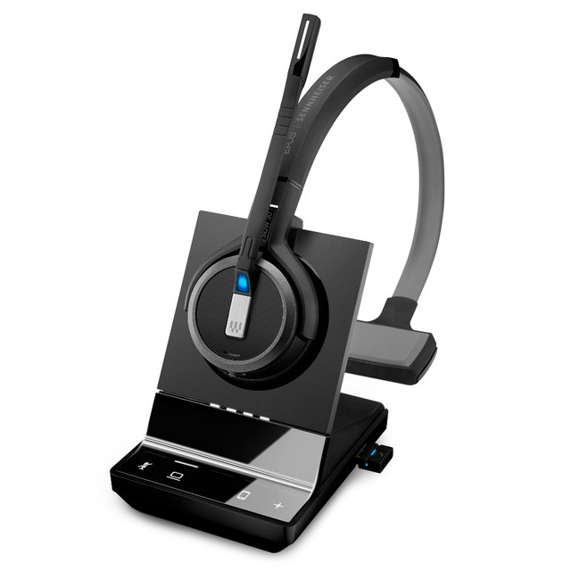 EPOS Sennheiser Impact SDW 5034, Mono Wireless DECT Headset, Dual Connectivity - Computer, Mobile, With Base Station