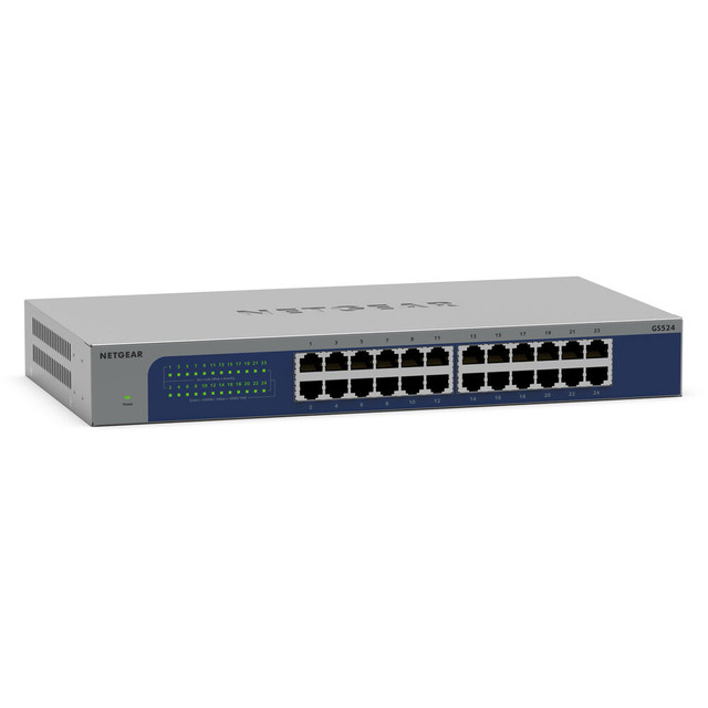 Netgear GS524 24-Port Gigabit Unmanaged Switch (GS524-300UKS)