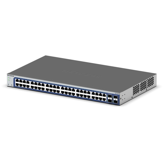 Netgear 48-Port Gigabit Ethernet Smart Managed Pro Switch (GS748T) 48 Port with 4 x 1G SFP, Desktop/Rackmount, and ProSAFE Limited Lifetime Protection