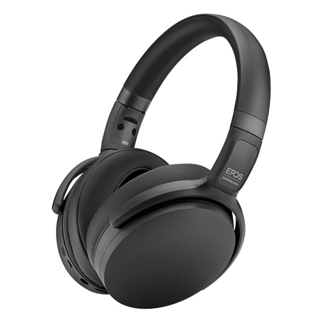 EPOS Sennheiser Adapt 360 Wireless ANC Headset, With BTD 800 USB Dongle (Black)