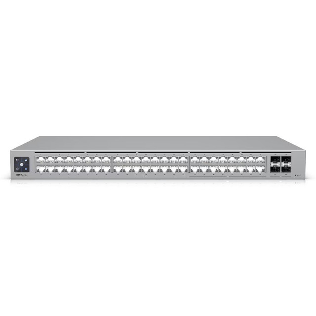 UniFi Network 48 Port (4) 10G SFP+ Ports Pro Switch Layer 3 Etherlighting Managed