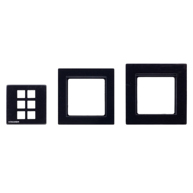 Kramer RC-206/RC-306 EU & UK-Size Black Panel Set
