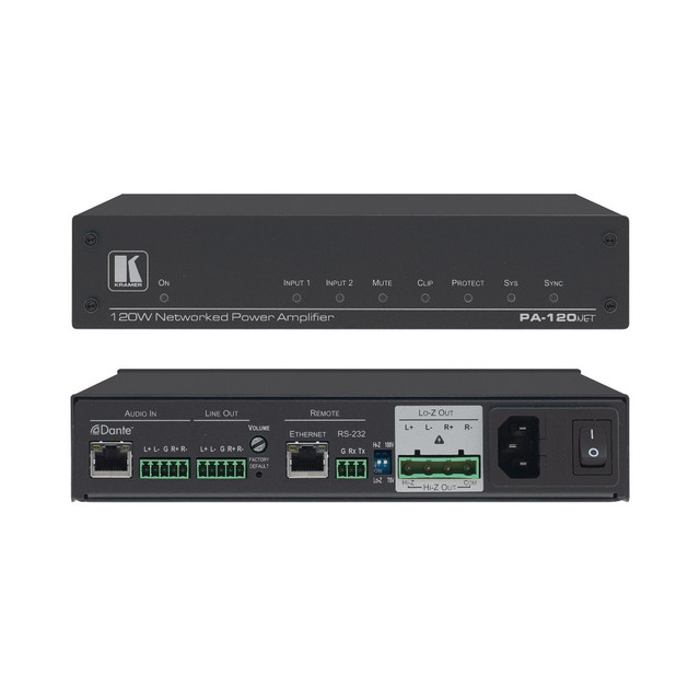 Kramer PA-120NET 120W Networked Power Amplifier