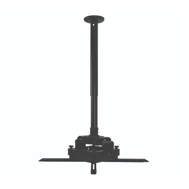B-Tech BT893-AD/B Adjustable Drop Heavy Duty Projector Ceiling Mount