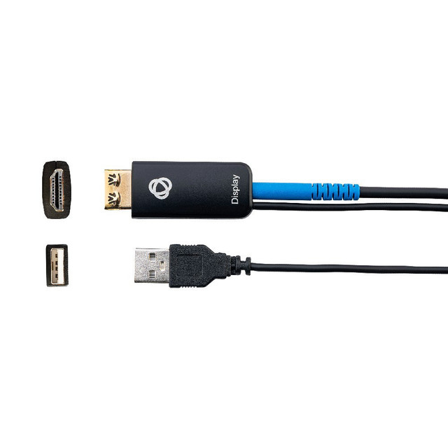 Kramer CP-AOCH/PF-328 Pure Fiber Optical Armored 4K HDMI Cable (328')