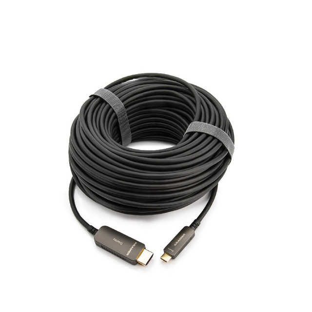 Kramer CLS-AOCU/CH-98 Active Optical 4K USB Type C (M) to HDMI (M) — Low Smoke & Halogen Free (98')