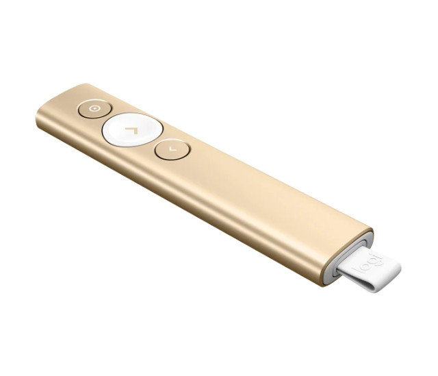 Logitech Spotlight Wireless Presenter Remote (Gold)