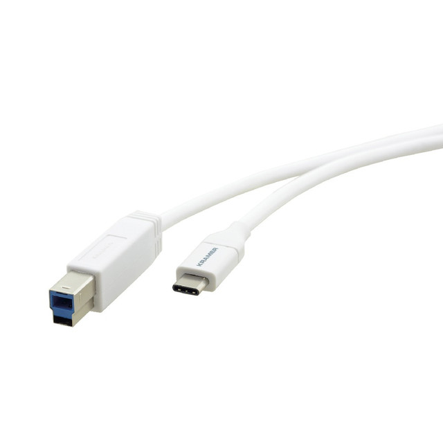 Kramer C-USB31/CB-3 USB 3.1 GEN–2 Cables USB–C (M) to USB–B (M) (3')
