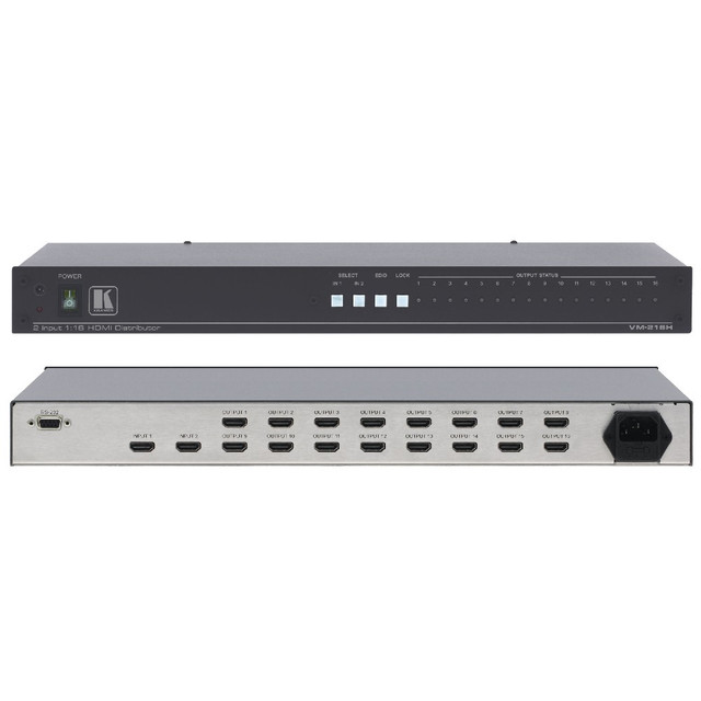 Kramer VM-216H 2x1:16 HDMI Switchable DA