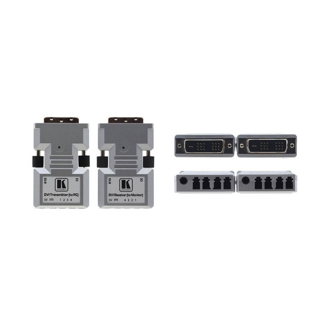 Kramer 610R/T DVI Rx/Tx Extender Over Ultra–Reach MM Fiber