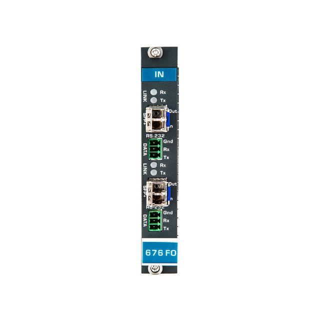 Kramer F676-IN2-F16 4K60 4:2:0 HDMI Over Ultra–Reach MM/SM Fiber Optic Input Card