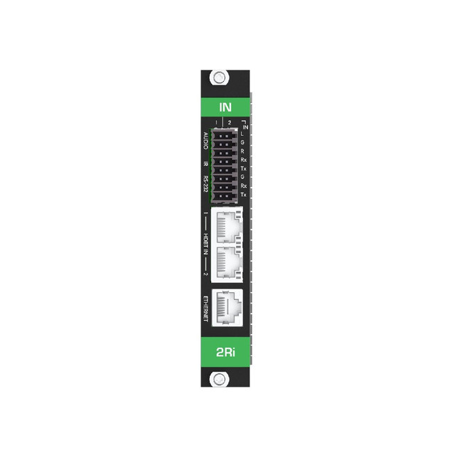 Kramer MC3-2RI 4K60 HDBT 2xIN Card with Analog Audio