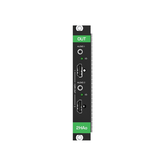 Kramer MC3-2HAO 4K60 HDMI 2xOUT Card with Analog Audio