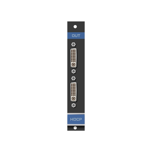 Kramer HDCP-OUT2-F16 2–Channel DVI (HDCP) Output Card
