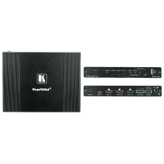 Kramer VP-451 18G 4K HDR HDMI ProScale Digital Scaler with HDMI and USB–C Inputs