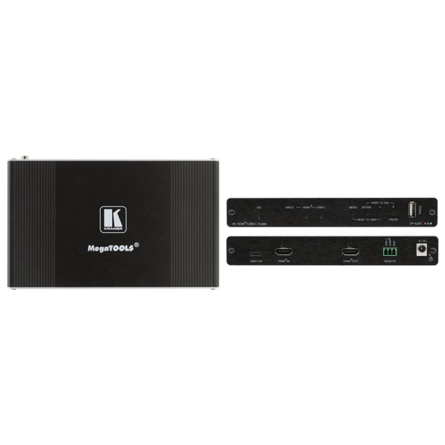 Kramer VP-424C 18G 4K HDMI ProScale Digital Scaler with HDMI and USB–C Inputs