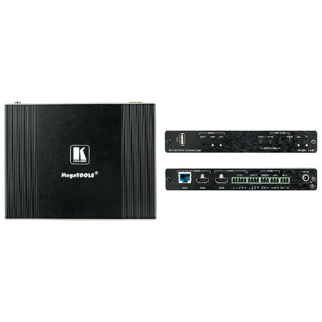 Kramer VP-427X 2x1 4K Auto–Switcher/Scaler Receiver Over Long–Reach HDBaseT