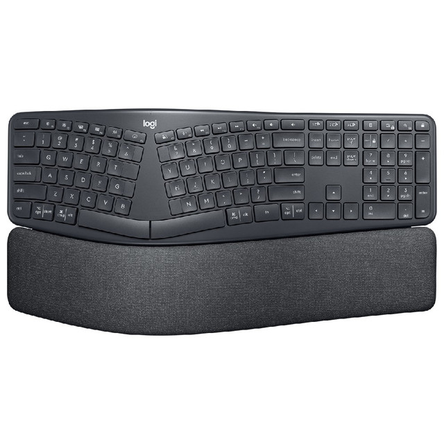 Logitech Ergo K860 Split Keyboard For Business, Wireless Keyboard (Graphite)