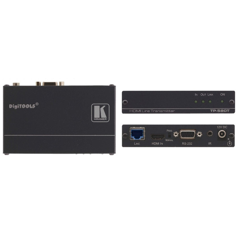Kramer PT-580T HDMI, Bidirectional RS-232 & IR Over HDBaseT Twisted Pair Transmitter