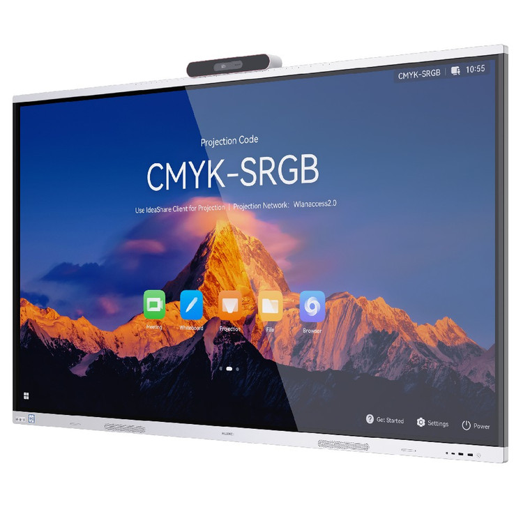 Huawei IdeaHub S3, IHS3-65SA, Intelligent Collaboration Device 65" Infrared Screen (Jade White)