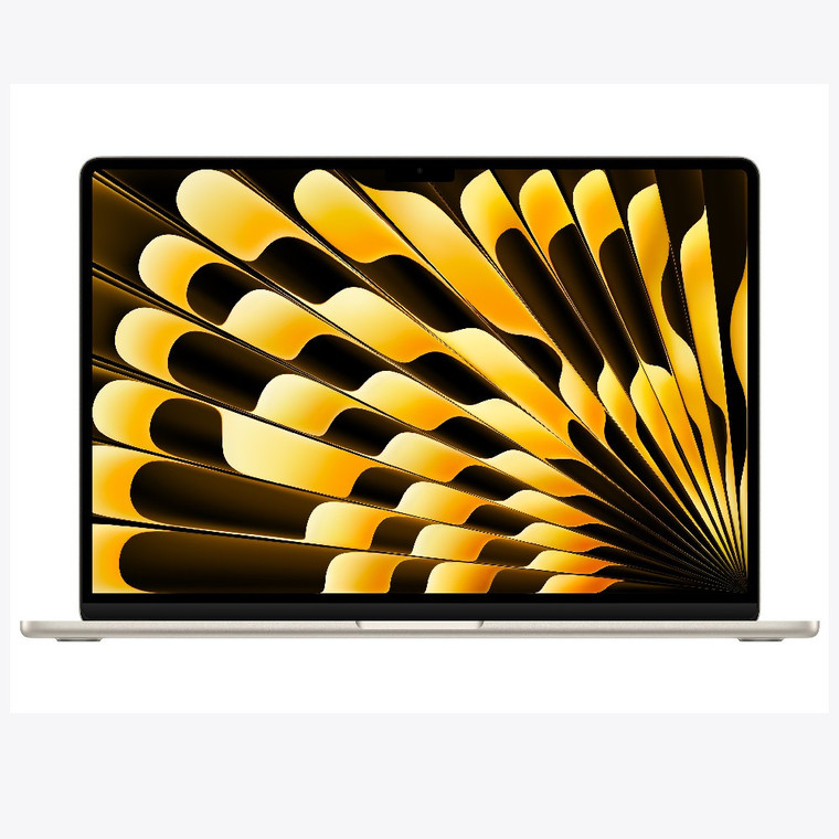 Apple 15" MacBook Air M4 Chip | 10‑Core CPU | 10‑Core GPU | 16GB RAM | 512GB SSD | (Starlight)