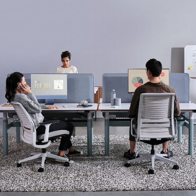 Steelcase HAT Lite - Cluster of 8, 1200W x 700D