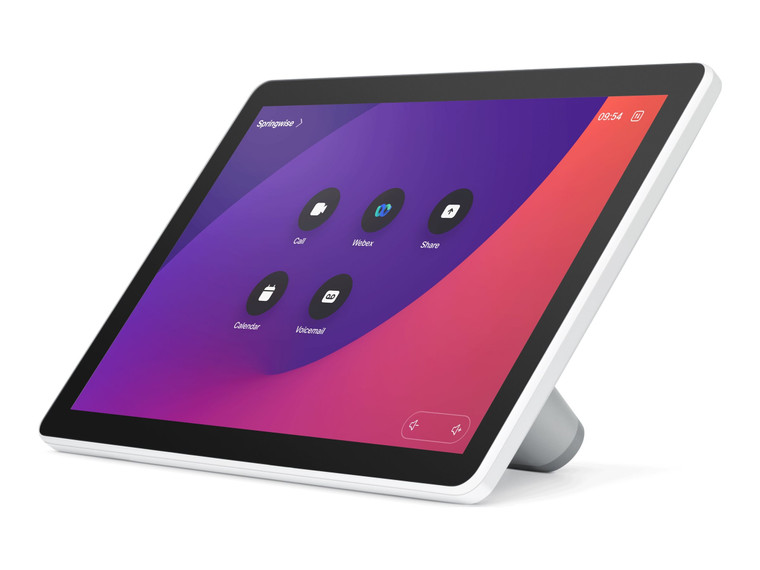 Cisco Room Navigator Table Stand, First Light (White)