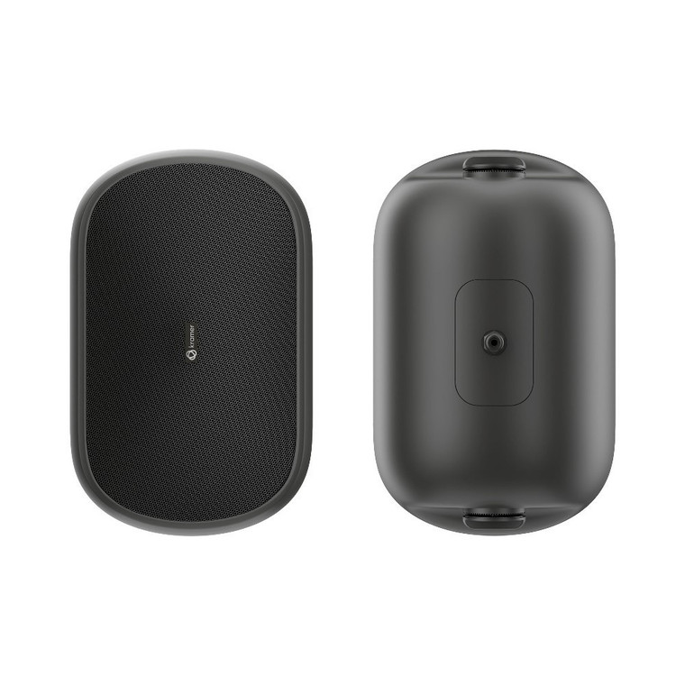 Kramer AW-6P 8" 2–Way Wall Mounted PoE Powered DANTE Speaker (Black)
