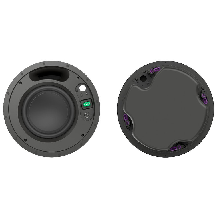 Kramer CL-8P-SUB 8", Passive, Closed Back Ceiling Sub-Woofer (White/Black)