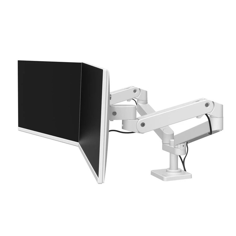 Ergotron LX Pro Dual Side-by-Side Arm (White)