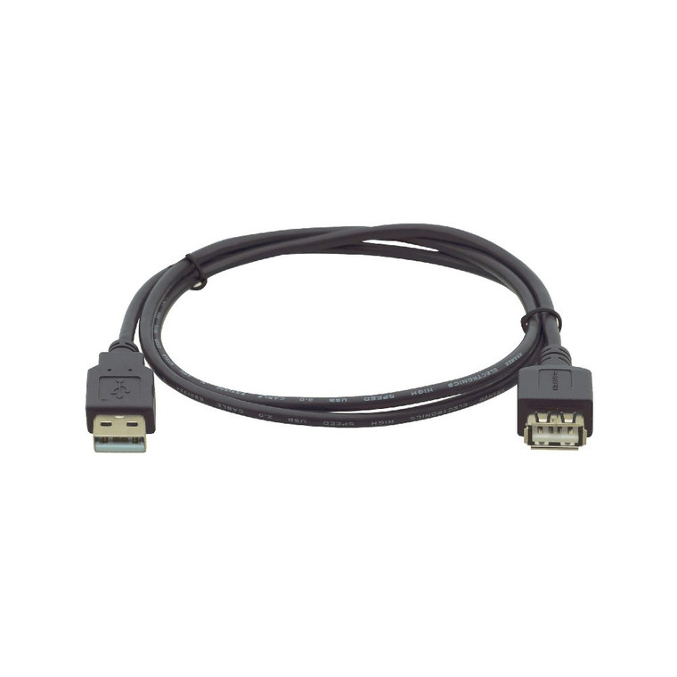 Kramer C-USB/AAE-1 USB 2.0 A (M) to A (F) Extension Cable (1')