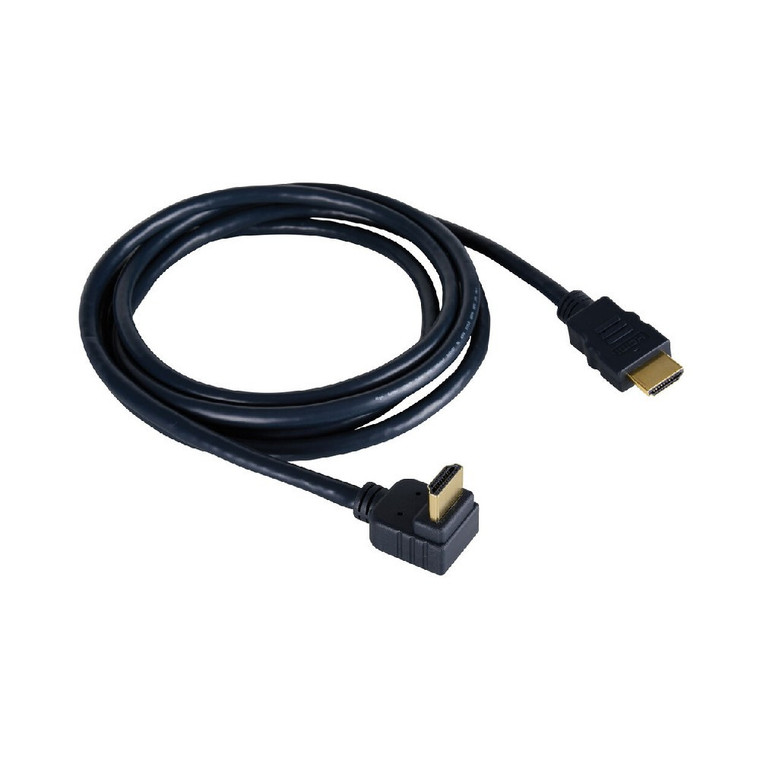 Kramer C-HM/RA-3 Right-Angle High Speed HDMI Cable with Ethernet (3')