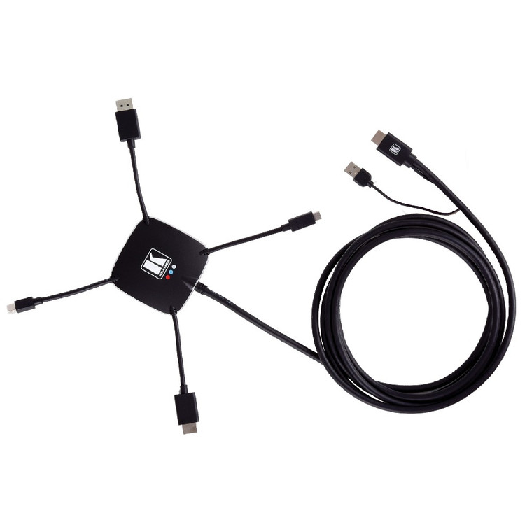 Kramer K-SPIDER Active Multi–Format Input (M) to HDMI Output (M) Adapter Cable
