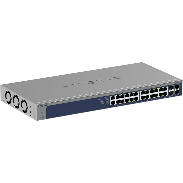 Netgear 24-Port 10G/Multi-Gigabit Ethernet Smart Switch with 4 x 10G SFP Ports