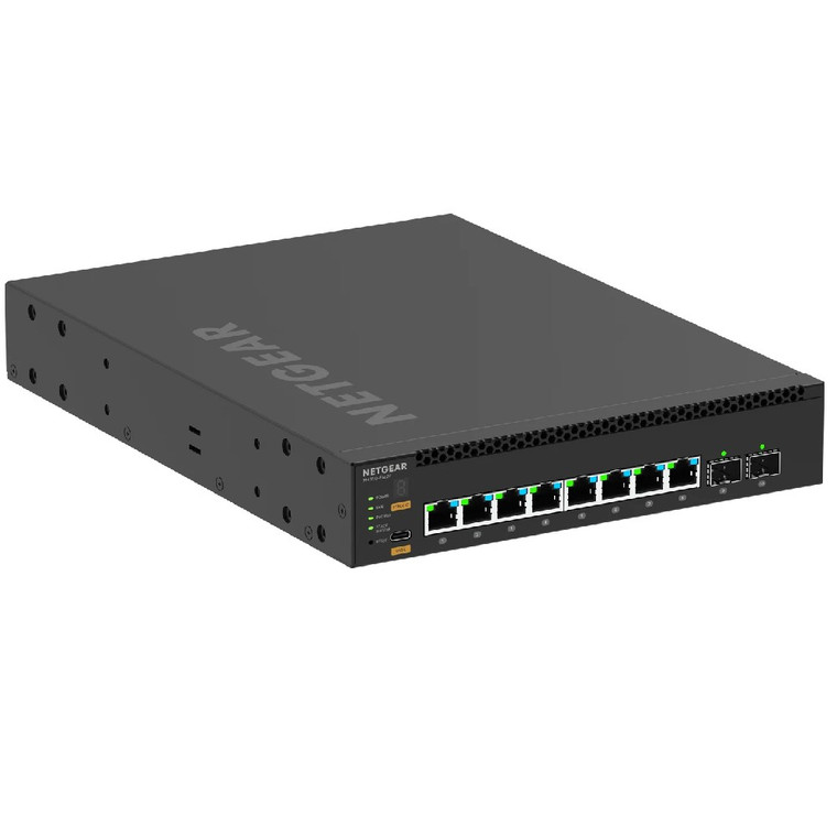 Netgear M4350 8x2.5G PoE++ (119W base, up to 551W) and 2x25G SFP28 Managed Switch MSM4310