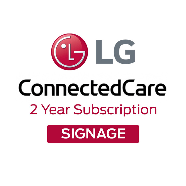 LG ConnectedCare Standard for webOS Display (2 Years/Device)