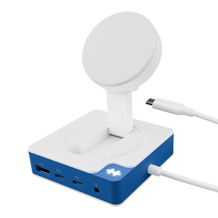 HYPER HyperDrive Flex MagCharge USB-C 3.2 Gen 1 Dock (Brilliant Blue)