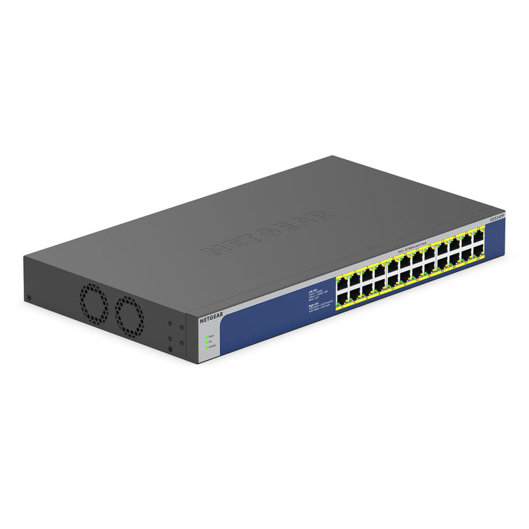 Netgear 24-Port Gigabit Ethernet PoE+ Compliant Unmanaged Switch (300W)