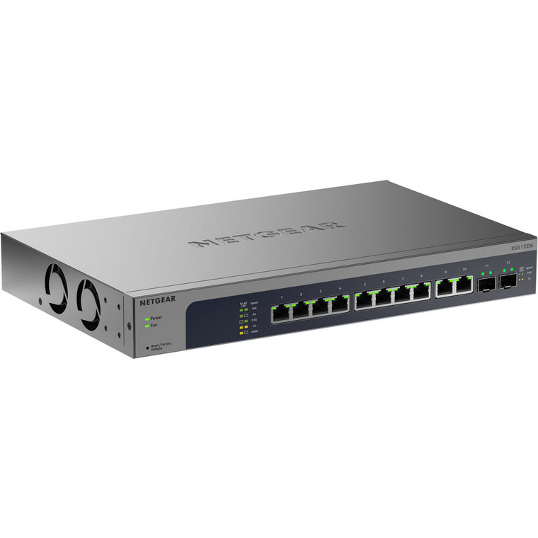 Netgear XS512EMv2 10-Port 10G Managed Network Switch