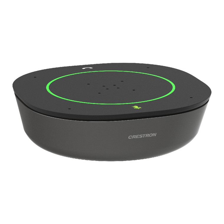 Crestron PoE Microphone Pod with support for DM NAX Intelligent Audio