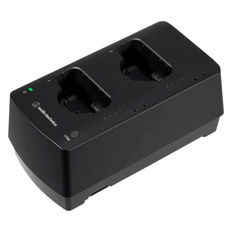 Audio-Technica ESW-CHG4 1.9GHz DECT 2 Bay Charging Dock for Handheld & Beltpack