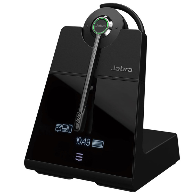 Jabra Engage 75 Convertible Wireless Noise Cancelling Headset With Charging Base