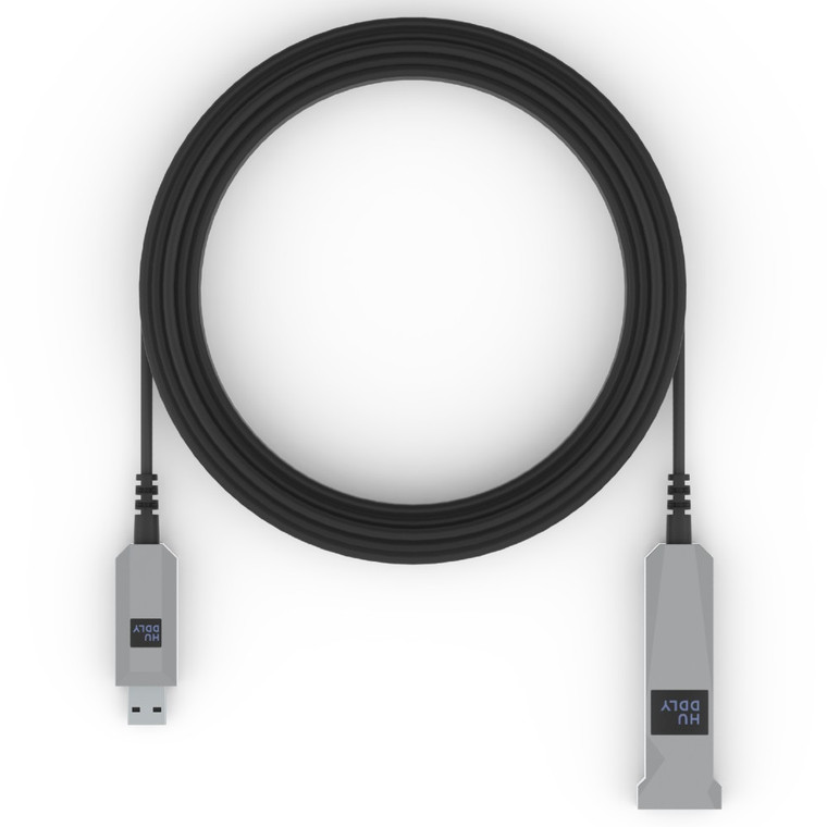 Huddly USB 3 AOC Cable For Huddly GO and Huddly IQ Conference Camera, AM-AF, 10m